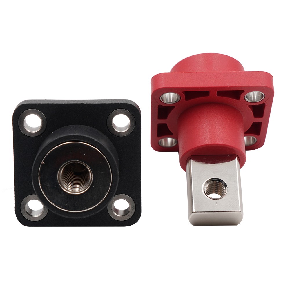 2pcs 250A through the wall new power terminal storage lithium battery positive and negative lead connector