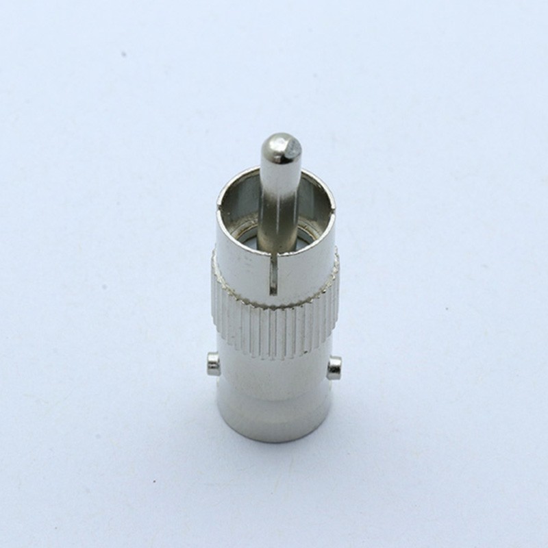 12/50/100pcs BNC Female Jack to RCA Male Plug Adapter Straight Connector for CCTV Security Video Surveillance Camera