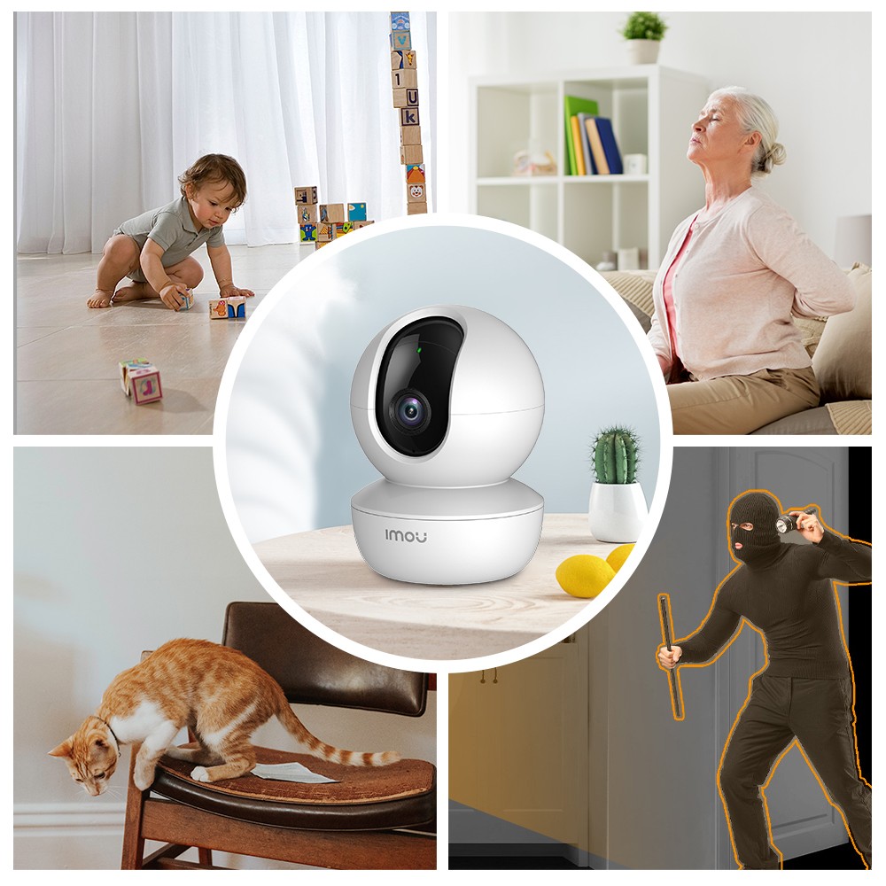 dahua imou ranger SE baby monitor AI human detect wireless security surveillance camera ip CCTV indoor 4X digital zoom camera