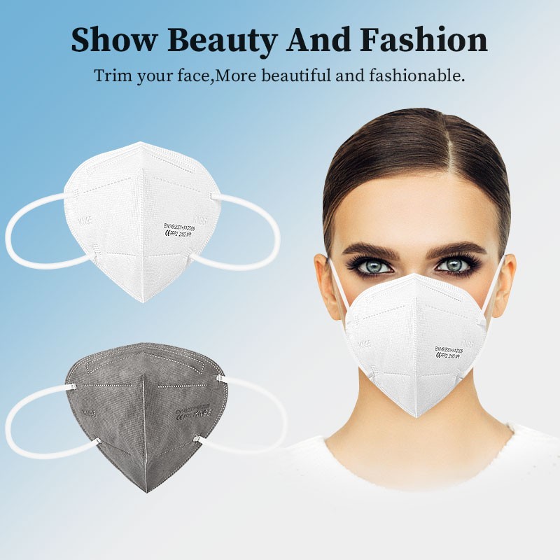 10-100pcs KN95 Masks ffp2fan 5 Layers Mouth Mask KN95 Respirator Certified Surgical Mask FPP2 Approved Face Mask Mascara Masken