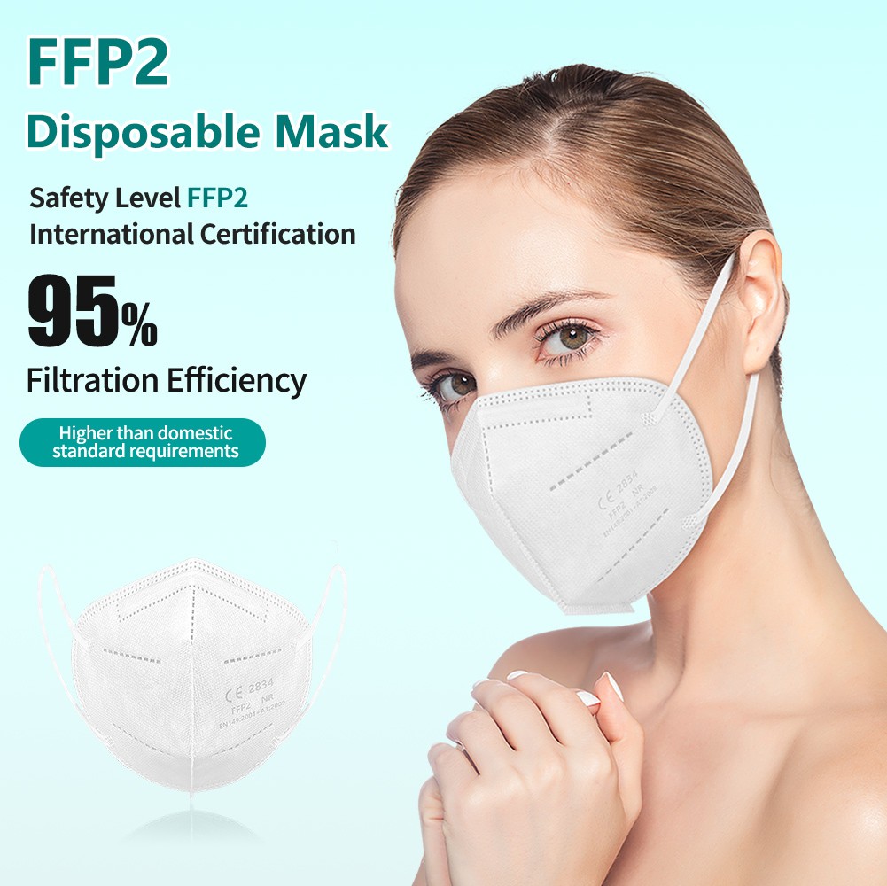 Ffp2 approved fpp2 mascarillas masks 5 layers KN95 mascarillas negras black face mask ffp mask 2 Adultos ffp2masque CE approved