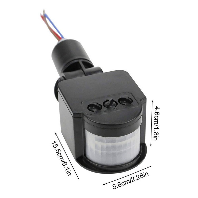 Motion Sensor PIR Infrared Light Switch AC 220V 12V 8V Automatic Induction Sensor Light Outdoor Indoor High Sensitivity