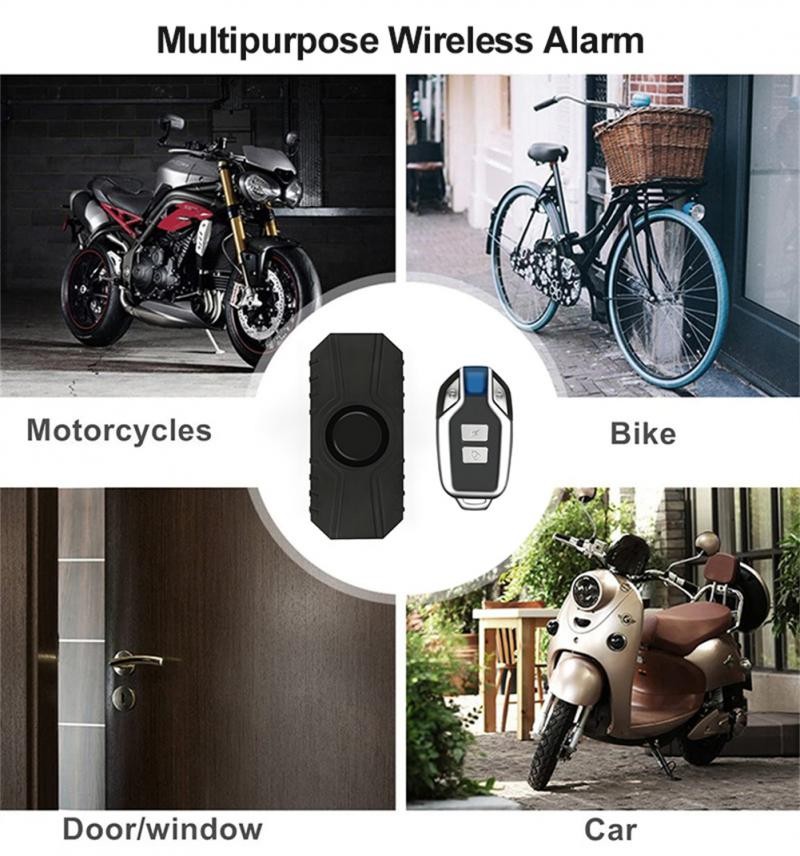 Anti-theft Bicycle Alarm Bicycle Moto Security Alarm System Scooter Motorcycle Home Security System Wireless Bike Alarm Great