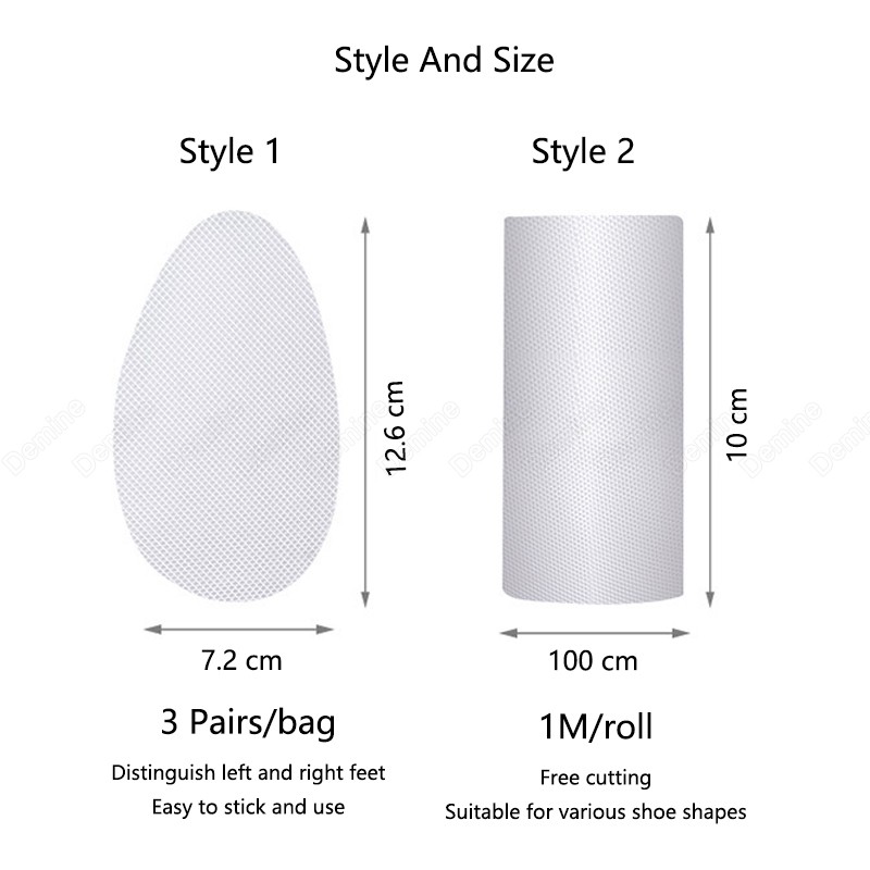 Anti-Slip Pad for Shoes Women High Heel Shoe Outsole Protection Self-adhesive Soles Stickers Replacement Shoe Care Sole Insoles