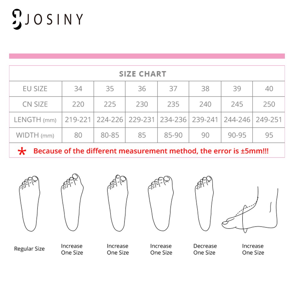 JOSINY 2022 Women's Canvas Thick Sole Flat Shoes Black Simple Style Casual Sneakers Female