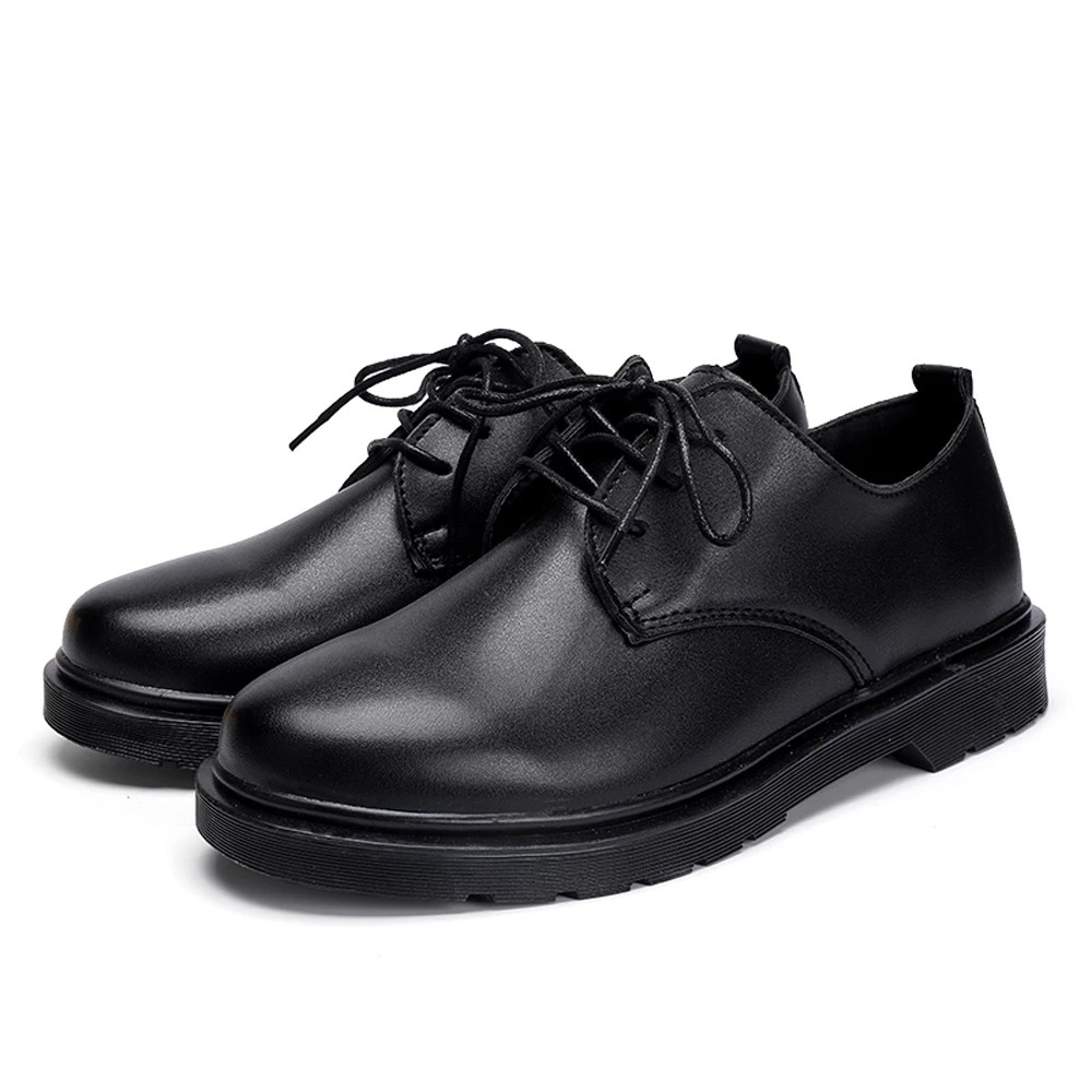 Spring Autumn Luxury Dress Shoes Men Plus Size Men Oxfords Daily Office Business Shoes Black White Fashion Casual Leather Shoes