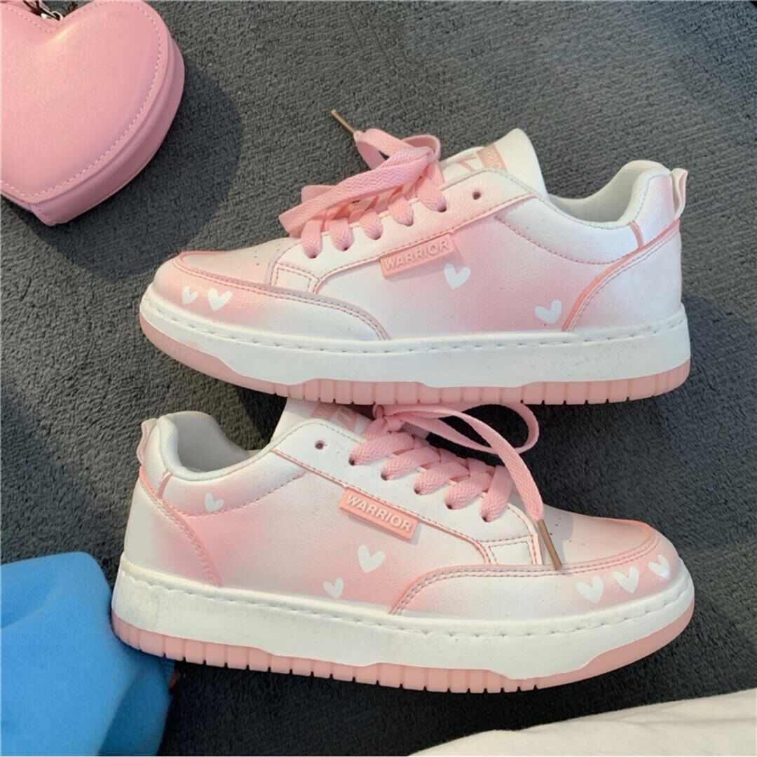 Women Sneakers Sneakers Kawaii Platform Flats Harajuku Fashion Casual Pink Vulcanized Spring Dropshipping Scarpe Donna