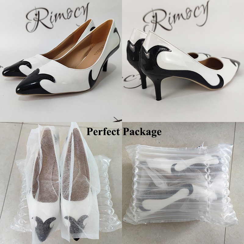 Rimocy Women's Pumps 2022 Spring Autumn Fashion Mix Color High Heels Pumps Women Sexy Pointed Toe Stiletto Heeled Party Shoes