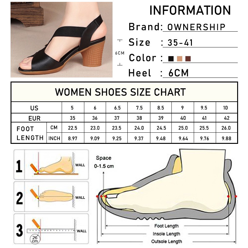 Pofulove Women Ankle Strap Sandals Peep Toe High Heel Rome Summer Women Thick Heel Comfortable Shoes Fashion Ladies Shoes