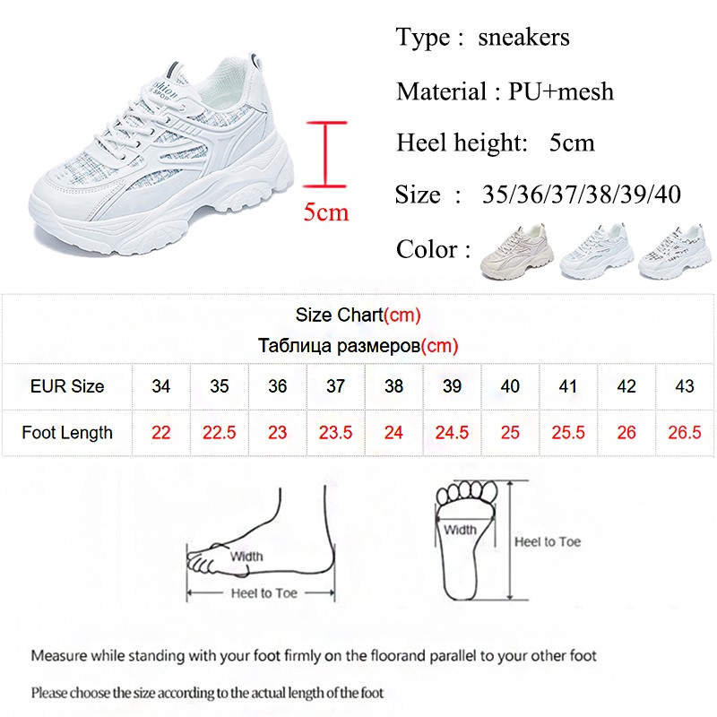 Lucifer Breathable Mesh Sneakers For Women 2022 Spring Thick Bottom Vulcanized Shoes Woman Comfty Non-slip Sneakers Mujer