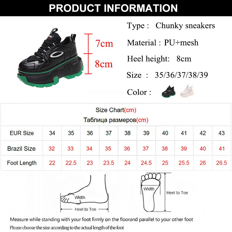 Rimocy Spring Black Chunky Sneakers Women Fashion Thick Bottom Vulcanized Shoes Woman Mesh Breathable Platform Sneakers Female