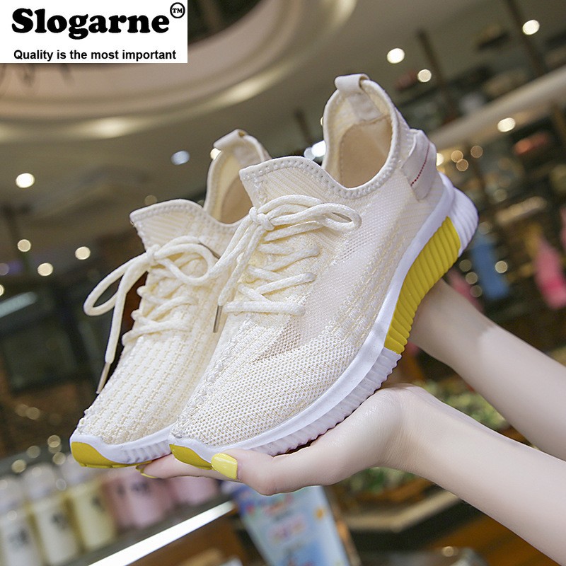 Women Vulcanized Sneakers Weave Mesh Platform Shoes Ladies Spring Autumn Trend Chunky Sneakers Flats Women Casual Sneakers