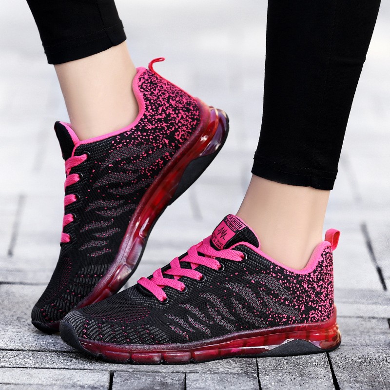 Ladies Mesh Breathable Sneakers Women Comfortable Soft Sole Running Shoes Outdoor Casual Shoes Sneakers