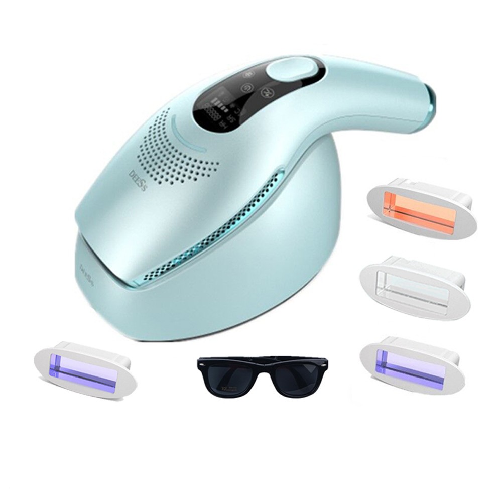 DEESS GP590 Triplecare Master 0.9s, Permanent Laser Hair Removal IPL Hair Removal Machine Painless Beauty Device Laser Hair Removal Laser Hair Removal Home Laser Malay Malay Dropshipping