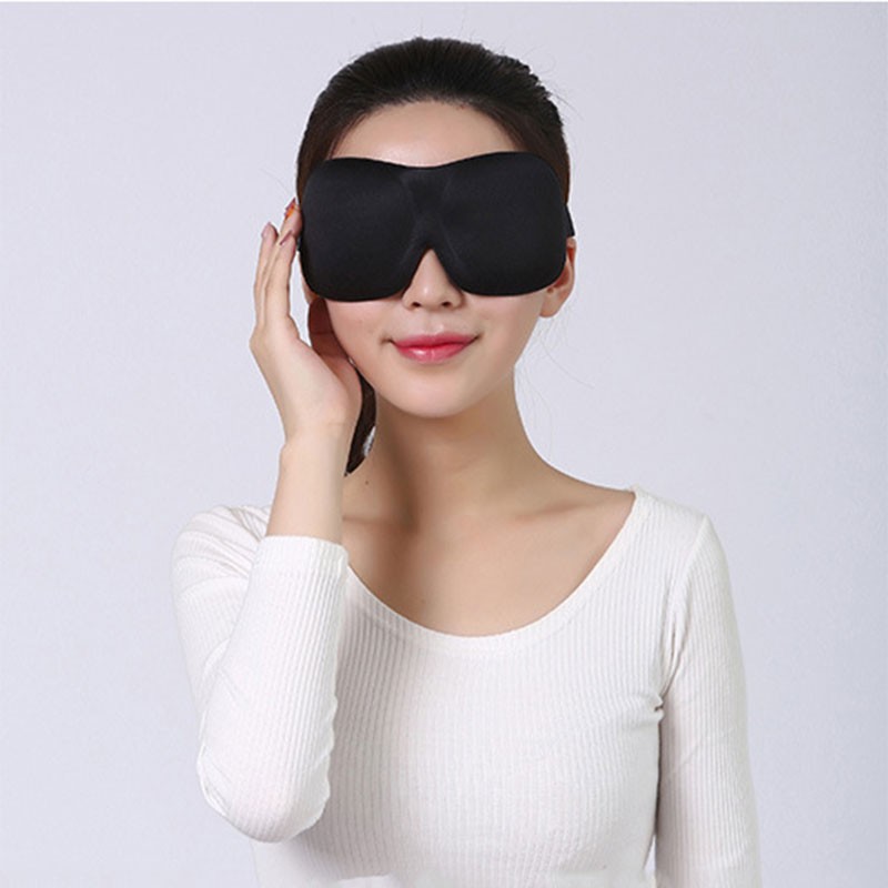 لينة eyemask النوم ثلاثية الأبعاد قناع عين للخارجية السفر النوم مبطن الظل غطاء الراحة الاسترخاء الغمامة الأنف جسر حماية