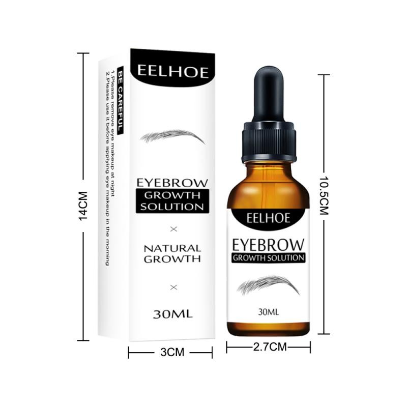 Natural Castor Oil Eyelashes Eyebrow Hair Growth Essential Oil Prevent Skin Aging Castor Organic Hair Serum Fast Growth Liquid