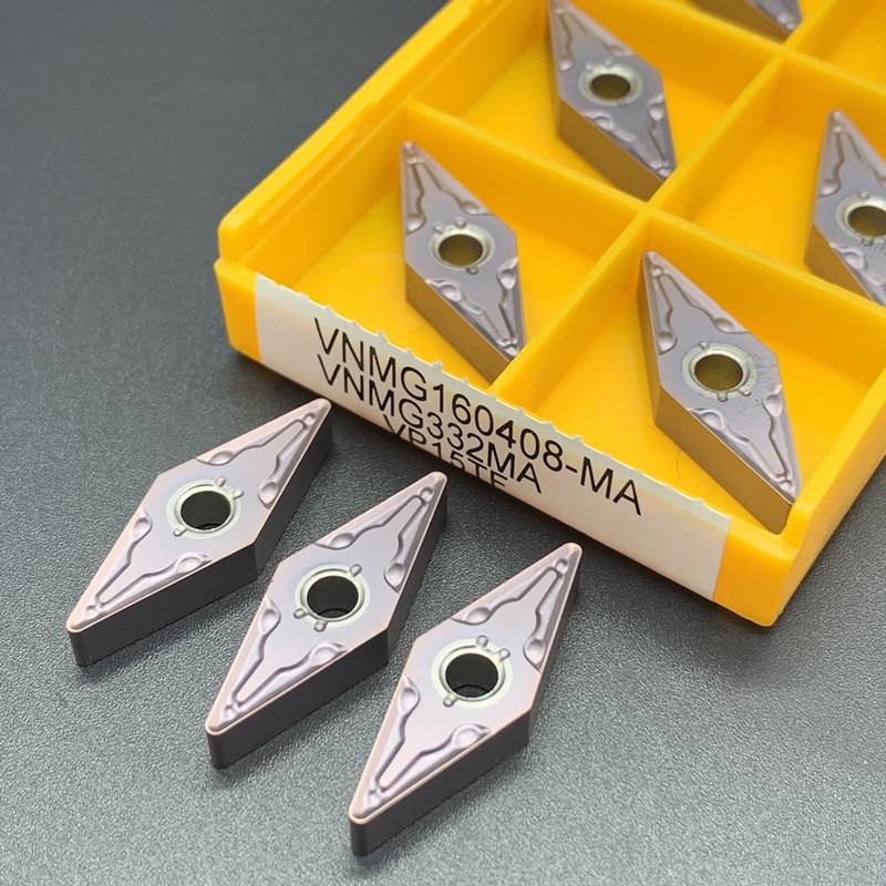 VNMG160404 VP15TF UE6020 Carbide Tokarnyy Turning Insert Original High Quality Cylindrical Turning Tool CNC VNMG160408 US735