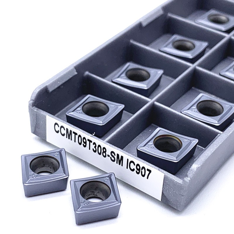 Carbide Insert CCMT09T304 CCMT09T308 SM IC907 IC908 Internal Turning Tool CCMT 09T304 09T308 CNC Lathe Parts Tokarnyy