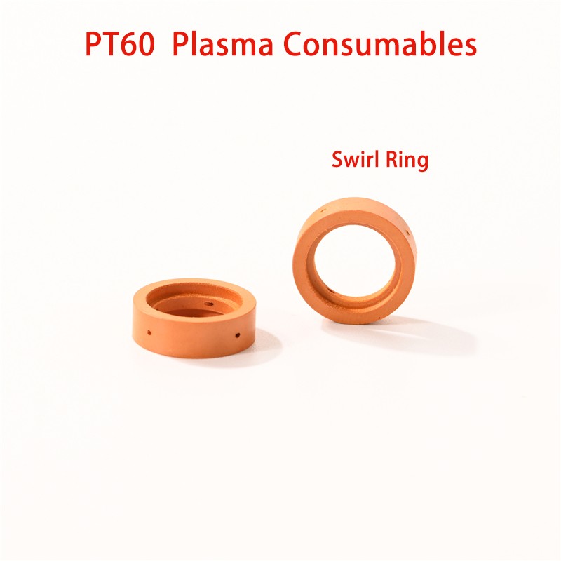 IPT-60 PT60 PTM-60 PT-40 IPT-40 52582 البلازما قطع آلة الاستهلاكية القطب فوهة نصائح الدوامة الدائري درع كاب