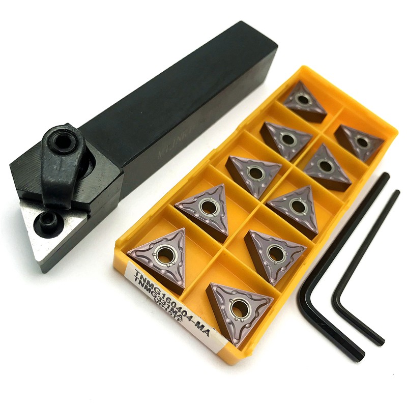 1pc MTJNR2020 MTJNR 1616 MTJNR2525 MTJNL External Triangul Turning Tool Holder TNMG Carbide Insert Lathe Cutting Tool Set