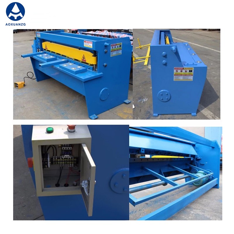 China manufacturer electric automatic shearing machine and automation sheet metal cutting guillotine high quality for sale