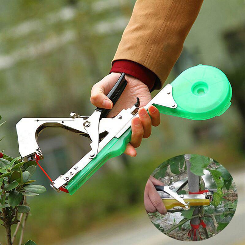 Garden Tools Lace Plants Branch Hand Tying Chopped Vegetable Binding Machine Tapetool tapner Tapes Home