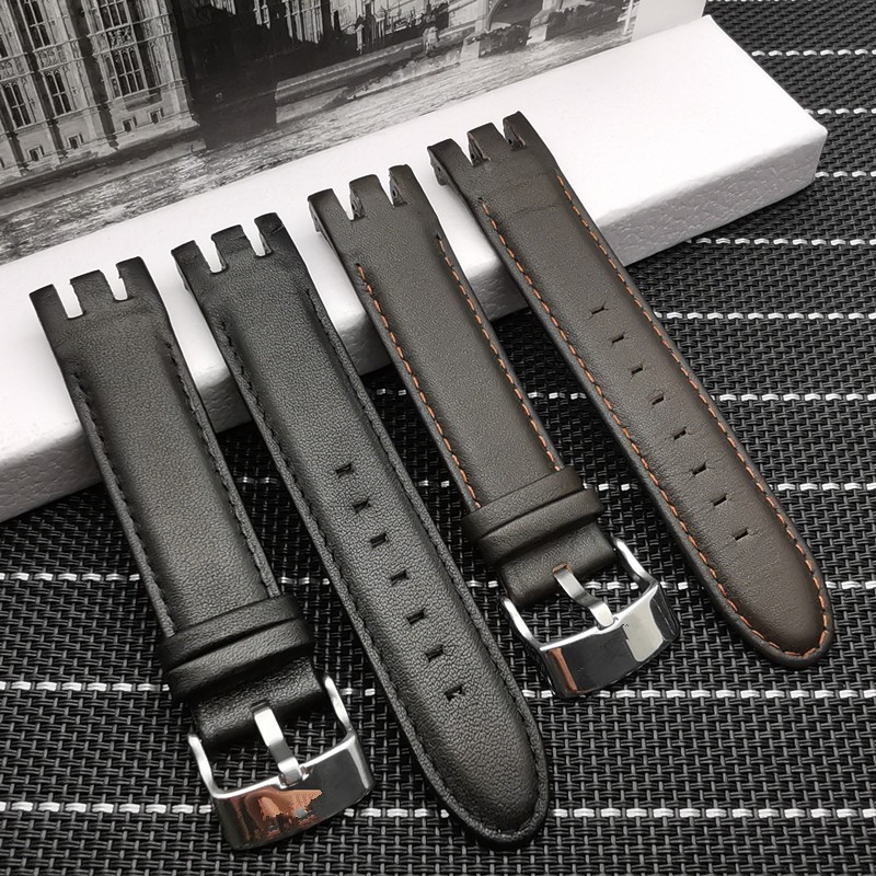 21mm Genuine Leather Watch Strap High Quality Pin Buckle Watch Strap YRS403 401 402G 412 413 418