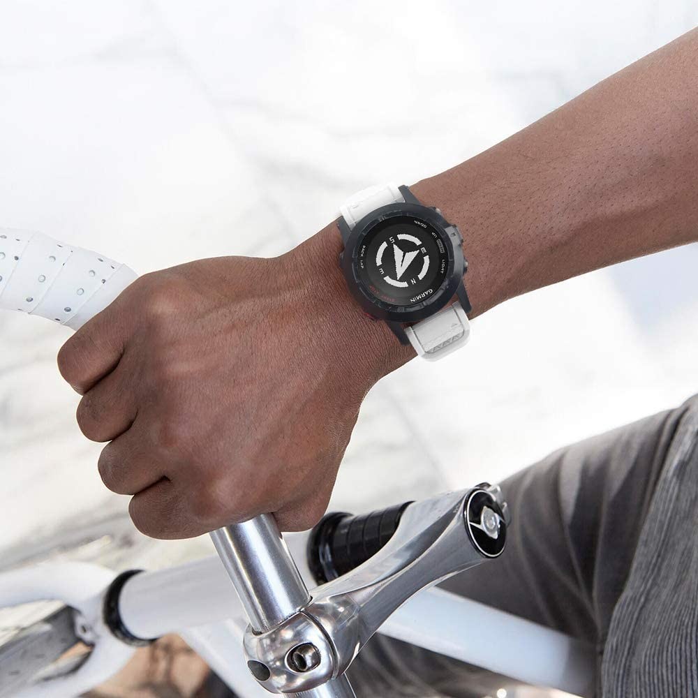 الأصلي سيليكون الفرقة ل Garmin Fenix 2 لينة حزام ساعة سيليكون استبدال ل Garmin Fenix 2 Smartwatch النساء الرجال