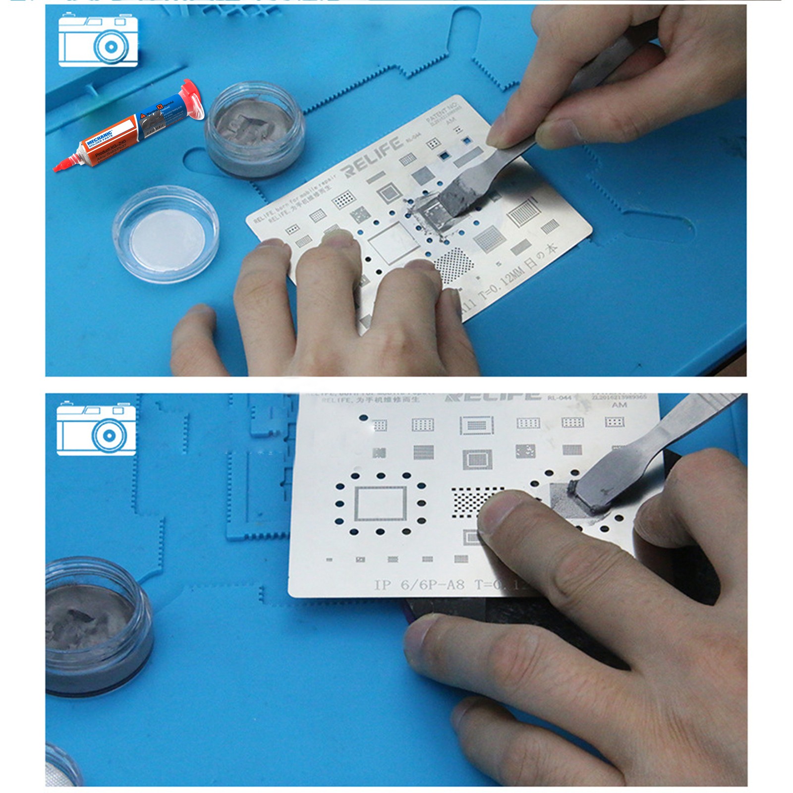 Syringe Soldering Tin Cream XG-Z40 BGA SMD PCB Soldering Paste Flux Sn63/Pb37 Soldering Motherboard Soldering Tool