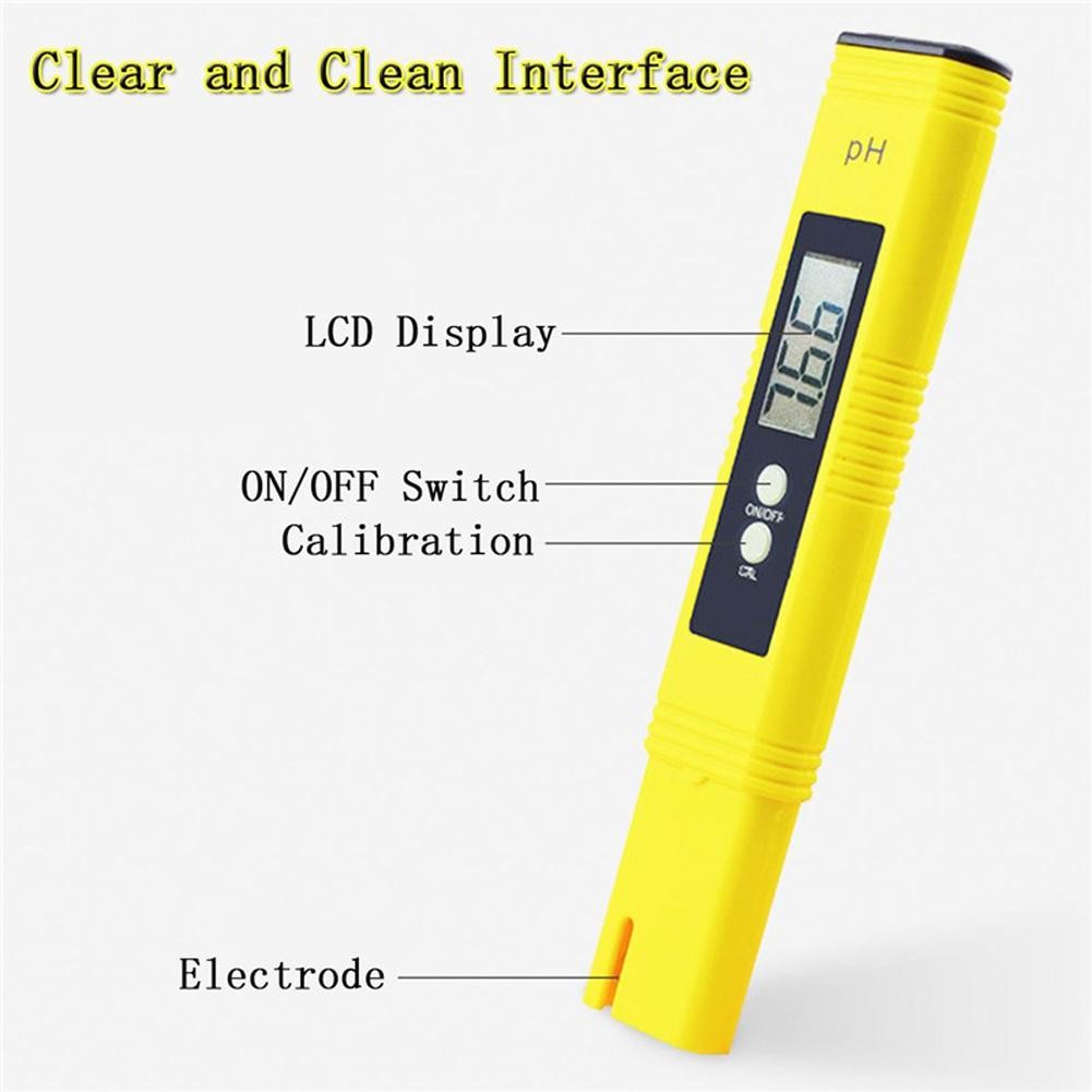 PH Meter 0.01 High Accuracy Water Quality Tester Water Quality Tester With 0-14 Gauge Set Suitable For Aquarium Swimming Pool