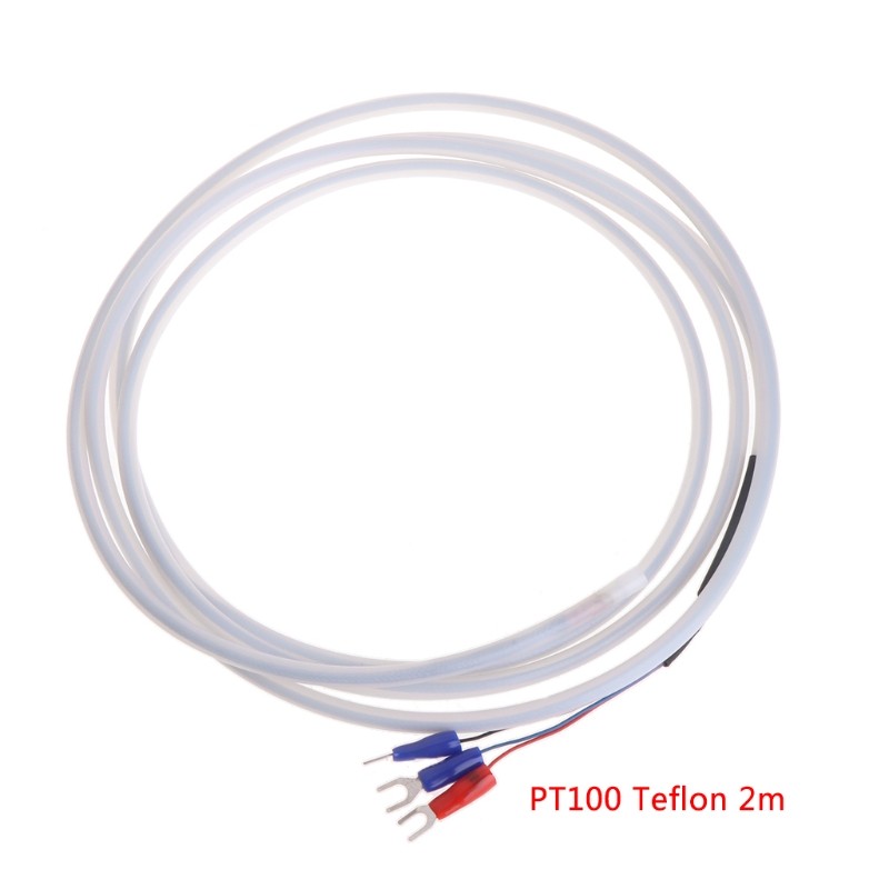 Dropshipping 2M PTFE PT100 RTD 3 Wire Temperature Sensor Oil Waterproof Anti-Corrosion