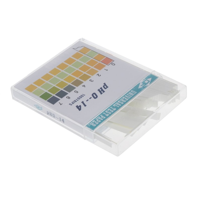 Dropshipping 100 Strips 0-14 PH Indicator Acid Alkaline Paper Water Saliva Test Kit