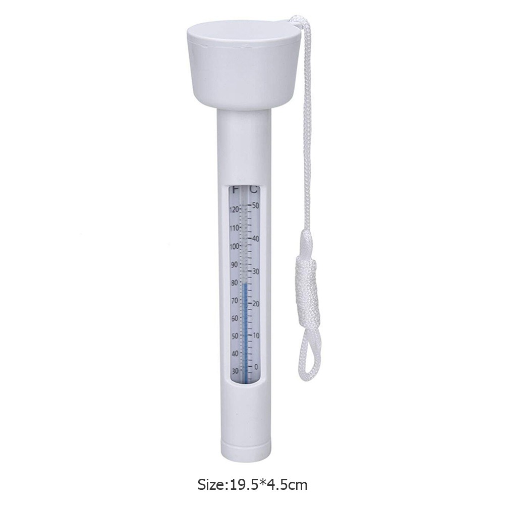 Practical Swimming Pool Floating Thermometer Multifunctional Durable Hot Tub Spa Ponds Temperature Measurement Device