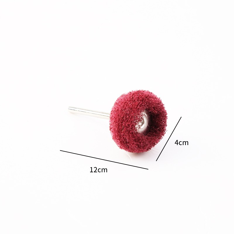 40pcs Scouring Brush Nylon Brush Abrasive Brush Fiber Grinding Sanding Head Buffing Polishing Wheel For Dremel Tools Accessories