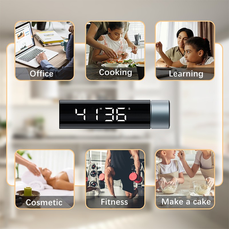 LED عداد إنذار تذكير المغناطيسي مؤقت رقمي دليل الإلكترونية مؤقت تنازلي للمطبخ الطبخ دش دراسة ساعة توقيت