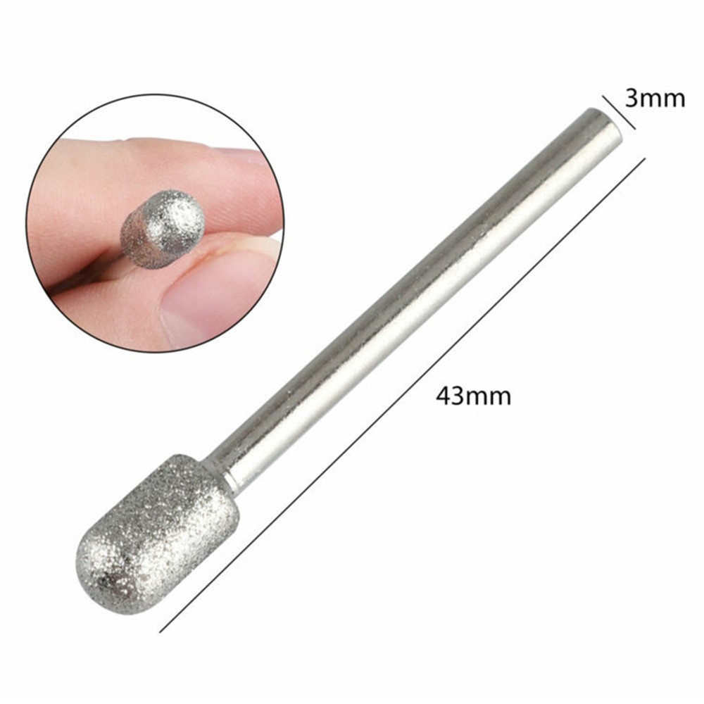 20pcs 120 grit plated diamond burr set rotary drill bit set grinding tool grinding diamond burr drill bits high quality