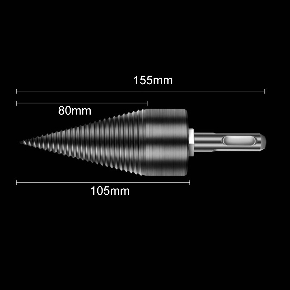 32mm Fire Wood Segments Drill Bits Cutting Wood Segments Wood Working Drill Bit Cone Twist Auger Hole Cutter Core Drilling Tools