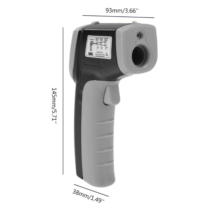 Digital gm320 Infrared Thermometer Non-contact Infrared Thermometer Industrial Thermometer Thermometer IR Point Gun -50~380