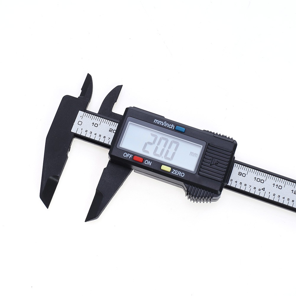 Digital Micrometer 0.1mm Practical Caliper 150mm Plastic Electronic Caliper Micrometer With Large LCD Display Measuring Tools