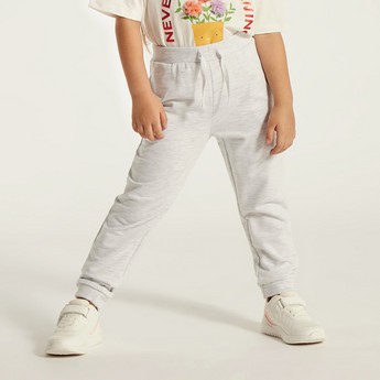 Juniors Printed Joggers with Drawstring Closure - Set of 3