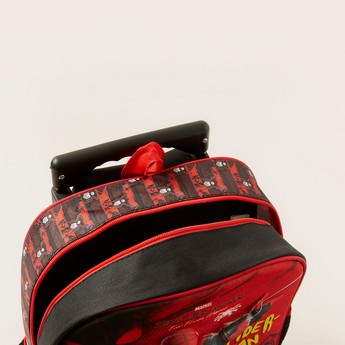 Spider-Man Print 3-Piece Trolley Backpack Set