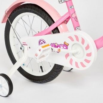 Chipmunk 16-inch Bicycle with Training Wheels and Basket