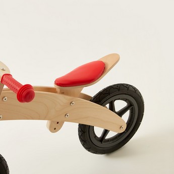 Street Runner Wooden Balance Bike - 12 inches