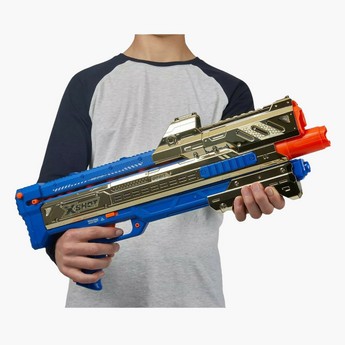 ZURU X-SHOT Chaos Dart Ball Blaster Golden Orbit with 24 Darts