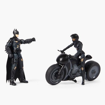 Batman Movie Selina Kyle Chase Bike Figurine