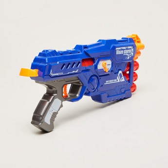 Blaze Storm Manual Soft Bullet Dart Gun Toy Set