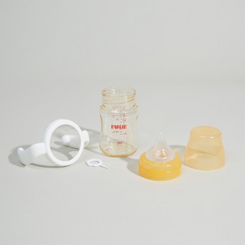 FARLIN Printed Feeding Bottle with Handle - 140 ml