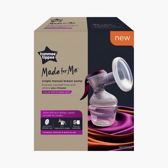 Tommee Tippee Made for Me Manual Breast Pump - Bundle