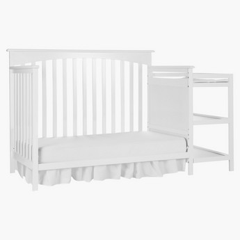 Dream On Me Chloe 3-in-1 Convertible Crib with Changer