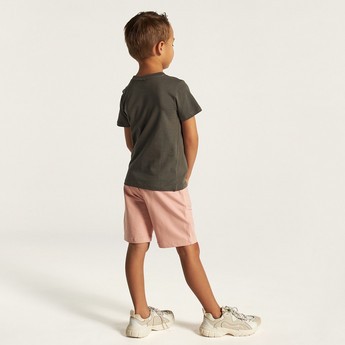 Juniors Short Sleeves T-shirt with Shorts - Set of 2